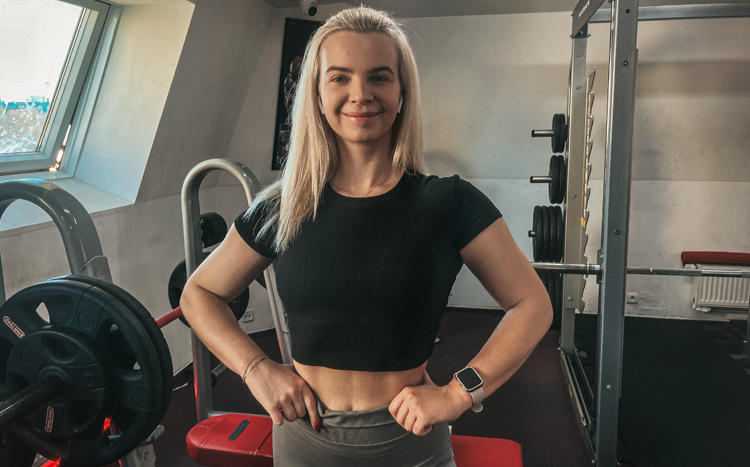 trénink záda a biceps pro ženy